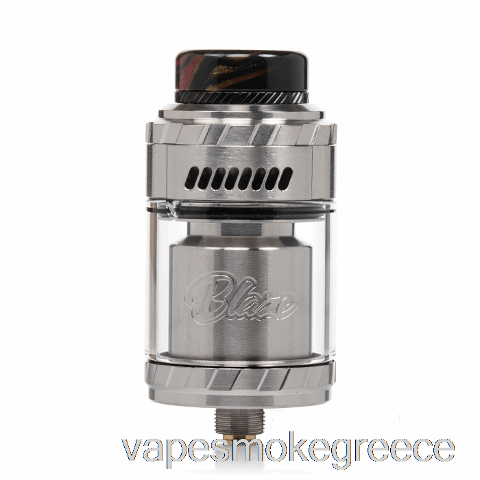 Vape Greece Thunderhead δημιουργίες Blaze Solo 25mm Rta ανοξείδωτο